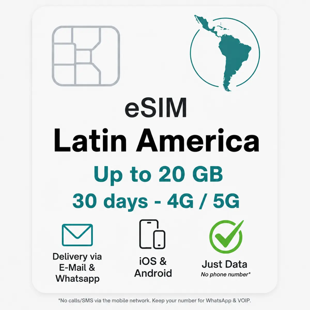 South America eSIM (15+ Countries) - Image 2