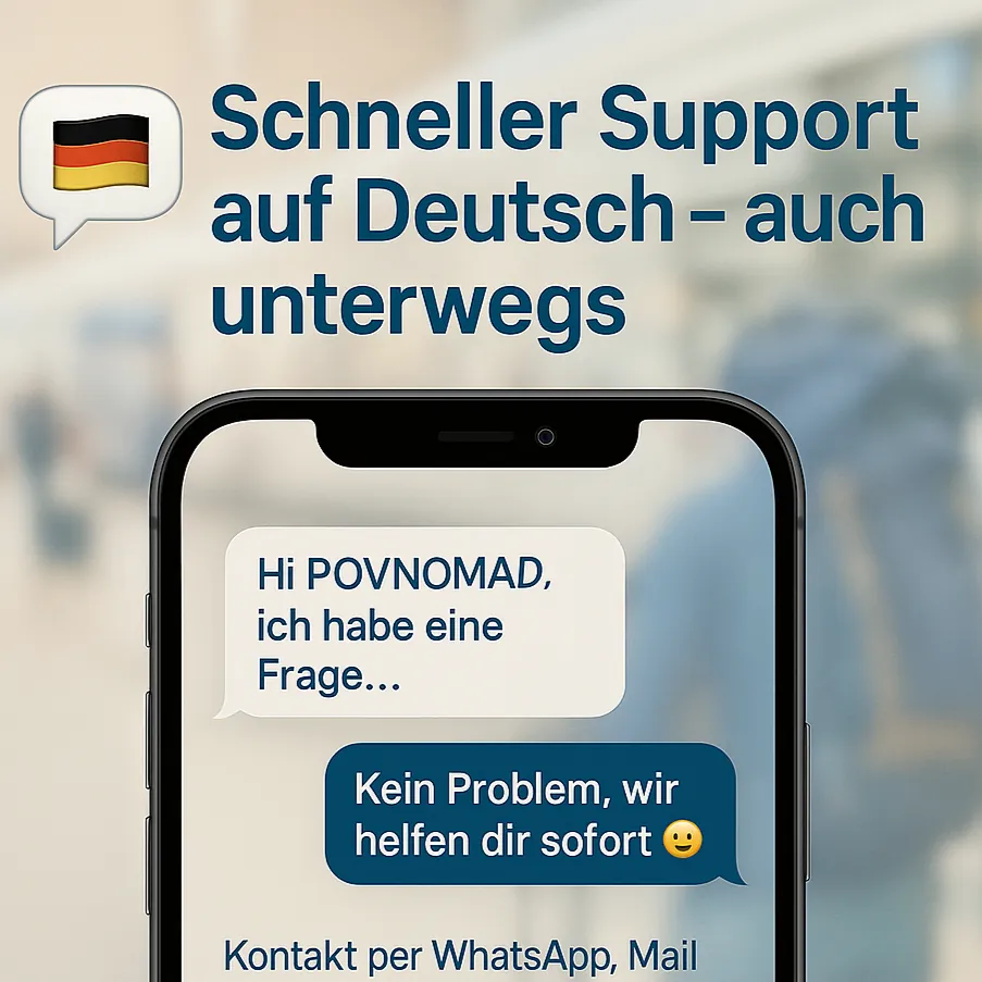 Povnomad eSIM Support