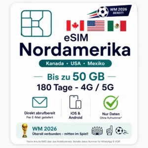 North America eSIM TRIO (3 countries)
