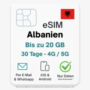 Albanien eSIM