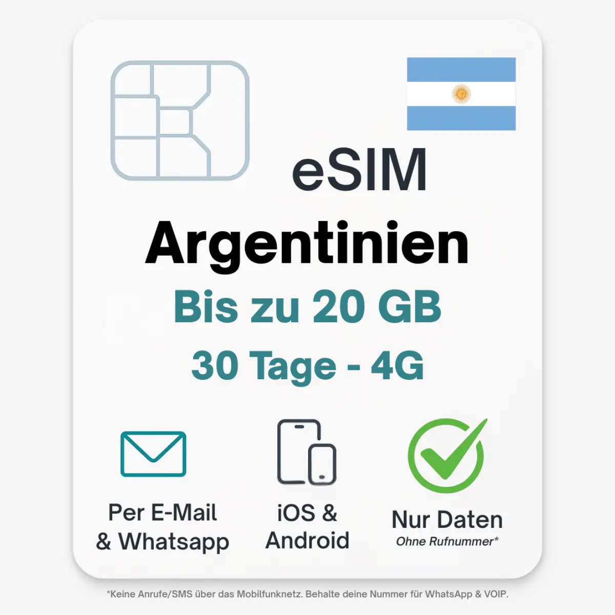 Argentinien eSIM