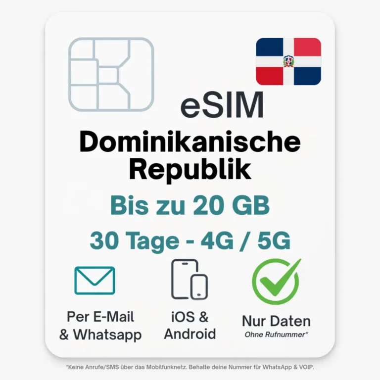 Dominikanische Republik eSIM