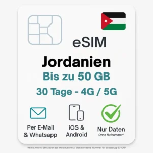 Jordanien eSIM