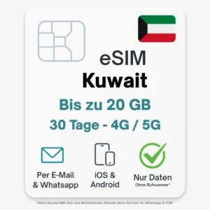 Kuwait eSIM