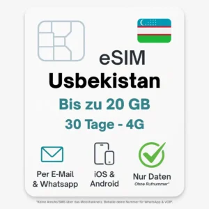 Usbekistan eSIM