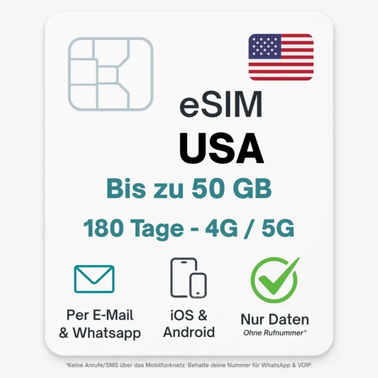 Vereinigte Staaten eSIM (USA)