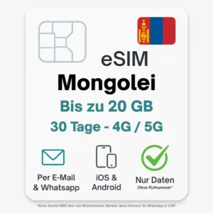 Mongolei eSIM