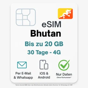Bhutan eSIM