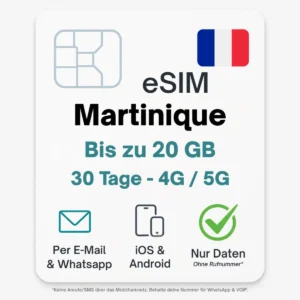 Martinique eSIM