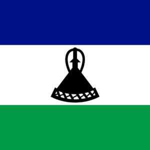 Flagge Lesotho